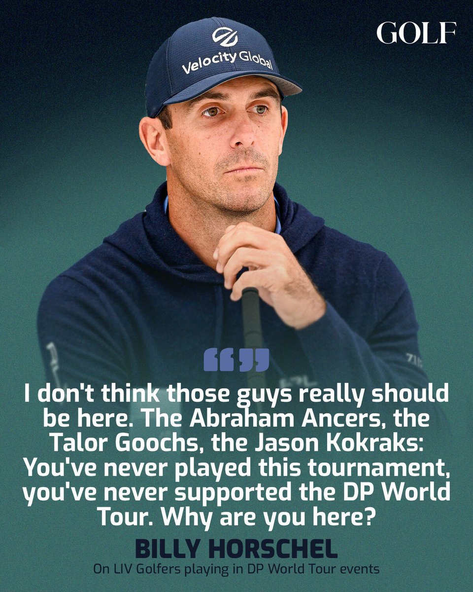 Billy Horschel wasn't afraid to speak his mind at the BMW PGA. 😳

(h/t <a href="/BrentleyGC/">Brentley Romine</a>)