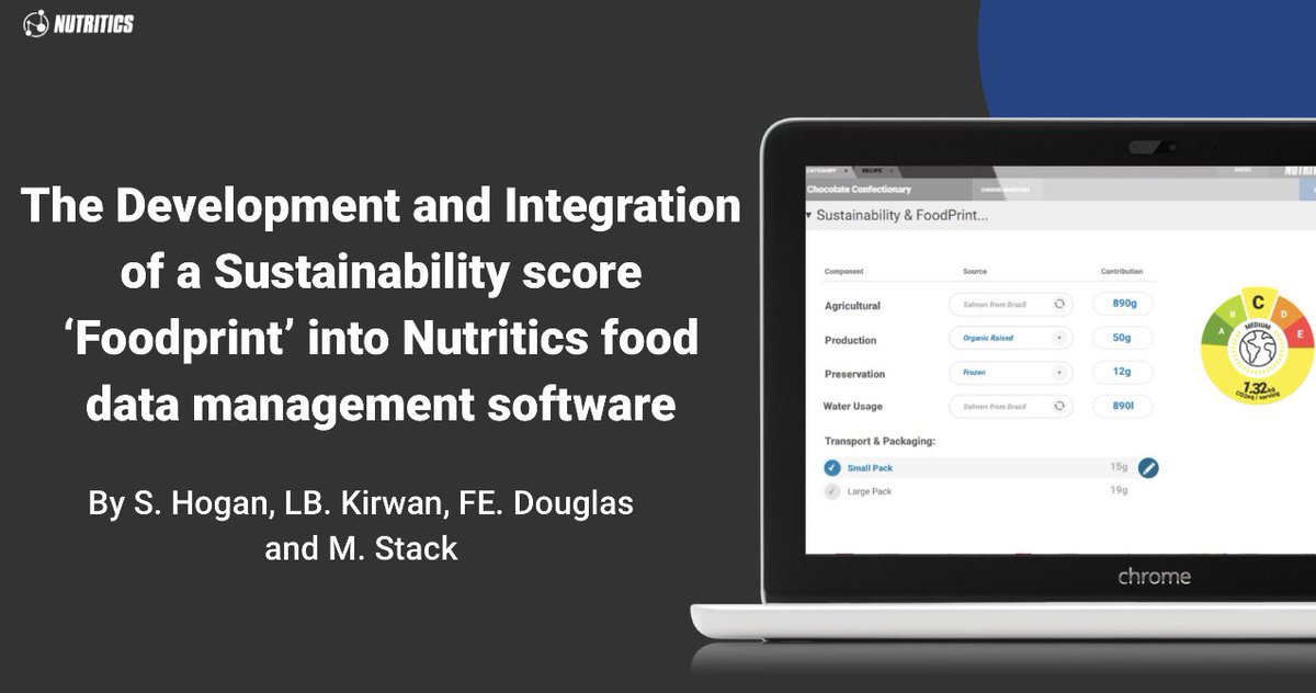 Great first day here at the <a href="/NutritionSoc/">Nutrition Society</a> Nutrition Futures conference in Coventry University. I really enjoyed sharing the work I’ve been doing with <a href="/Nutritics/">Nutritics</a> to develop our new sustainability score Foodprint. #NutritionFutures22