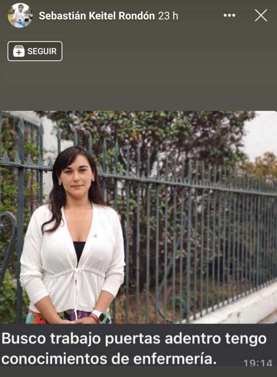 Vengo a mostrar el tipo de consejales que tenemos en Colina , más allá del resultado compartir este tipo de publicaciones , denigrante al género femenino y aún más a lo que menciona como asesora de hogar !!! Y molestando por su profesión ! Ya lo borro ! Pero lo subo igual !