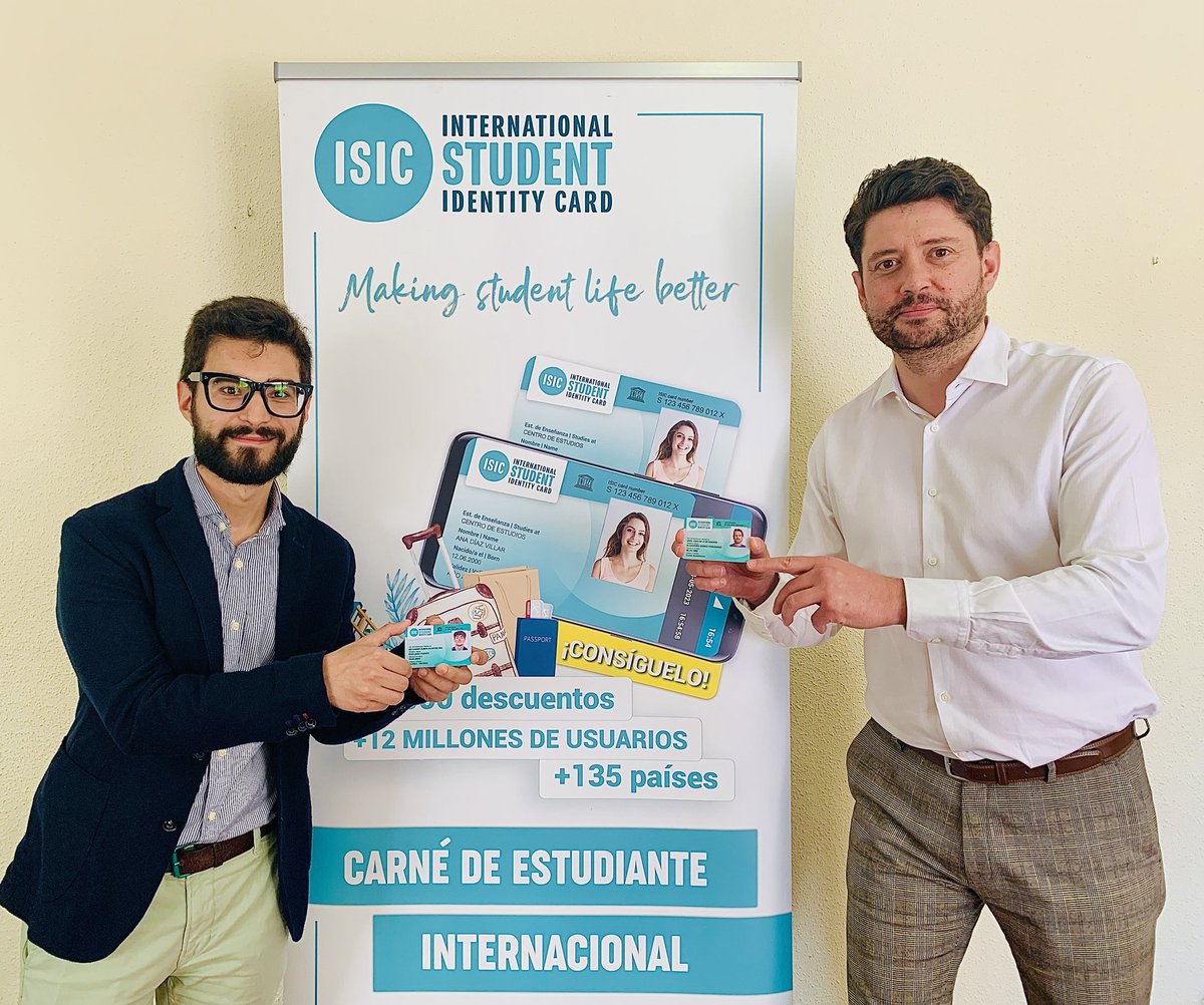 ¡JEFer! Este hilo te interesa.Y,si piensas en unirte a nosotros pero no lo tienes claro, este hilo🧵 también es para ti.👇🏻
#JEFMadrid y <a href="/ISICEspana/">ISIC España</a> han firmado un acuerdo de colaboración mediante el cual todos los asociados a JEF Madrid