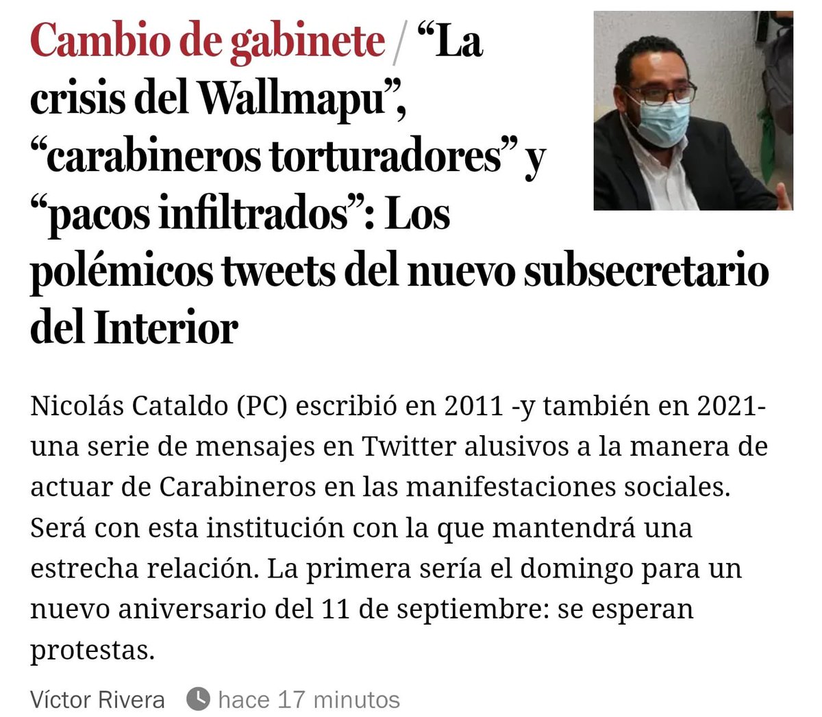 Evelyn Matthei tweet media