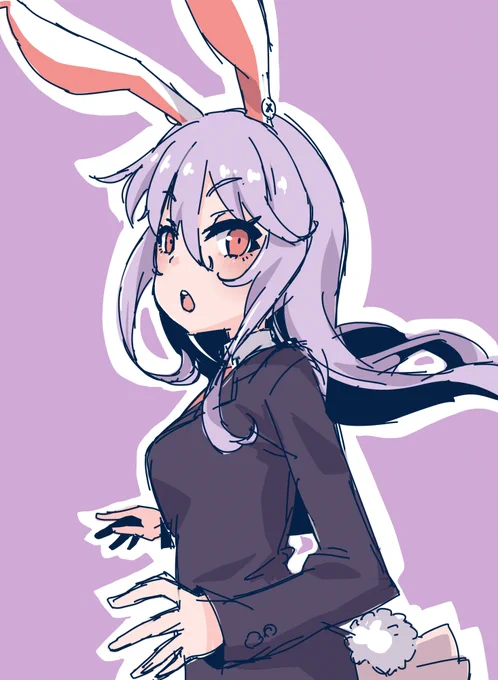 椛ちゃん以外の東方キャラを描いてみよううどんげ 