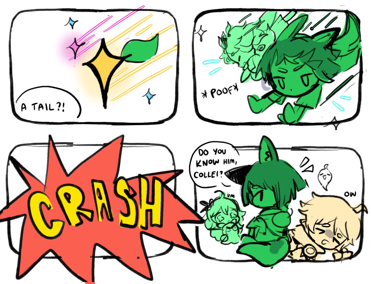 i'll read event details next time ,,, but at least collei didnt come home alone !