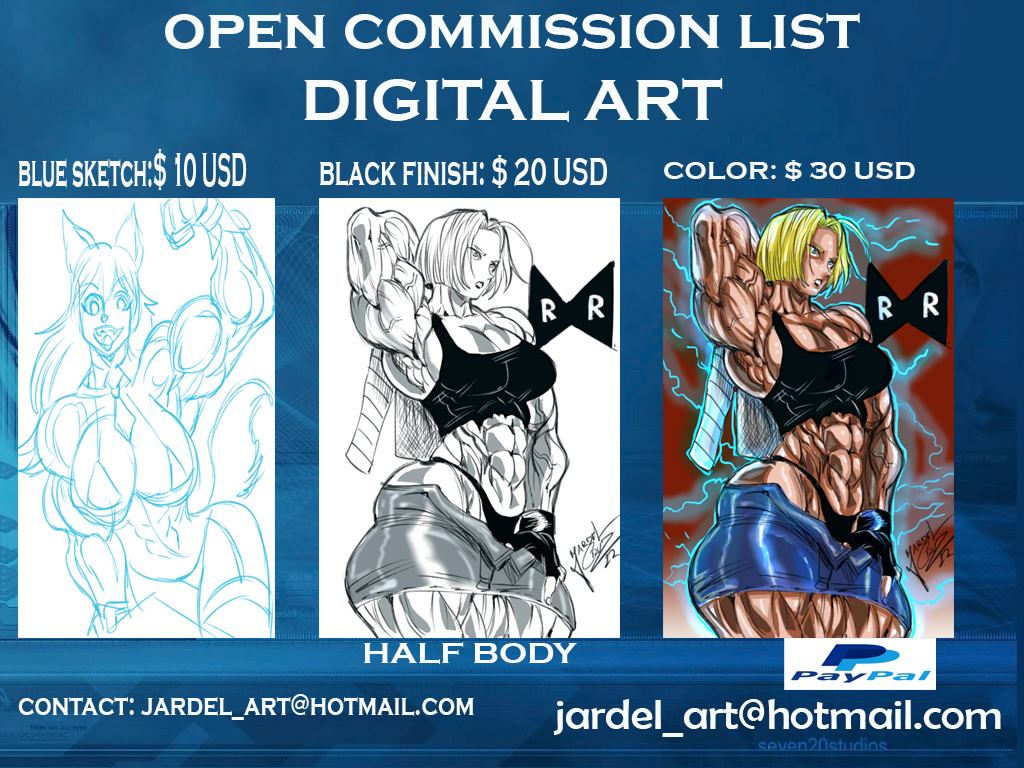 Jc arts muscle girls commissions tweet media