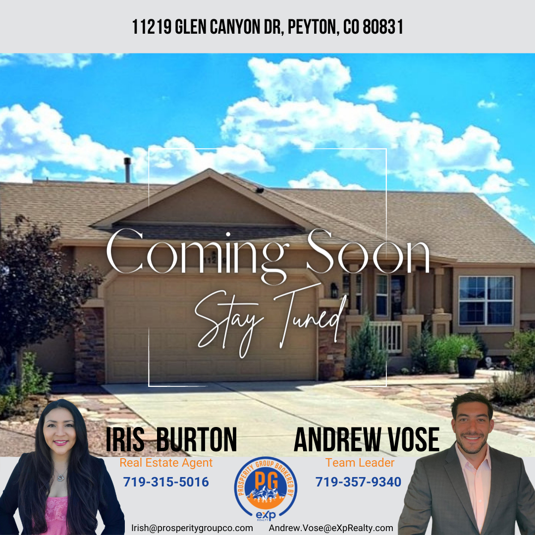 Pglptrealty's tweet photo. π ππ¨π¦π’π§π ππ¨π¨π§
π11219 Glen Canyon Dr, Peyton, CO 80831
This 4-bedroom home, 3 bathrooms and 3,400 sqft hits the market soon! ππ
#prosperitygroup #exp #exprealty #pgbyexp #homesweethome #realty #realtor #realestate #wesellhomes #sold #undercontract #comingsoon https://t.co/P1oFFdLY2n