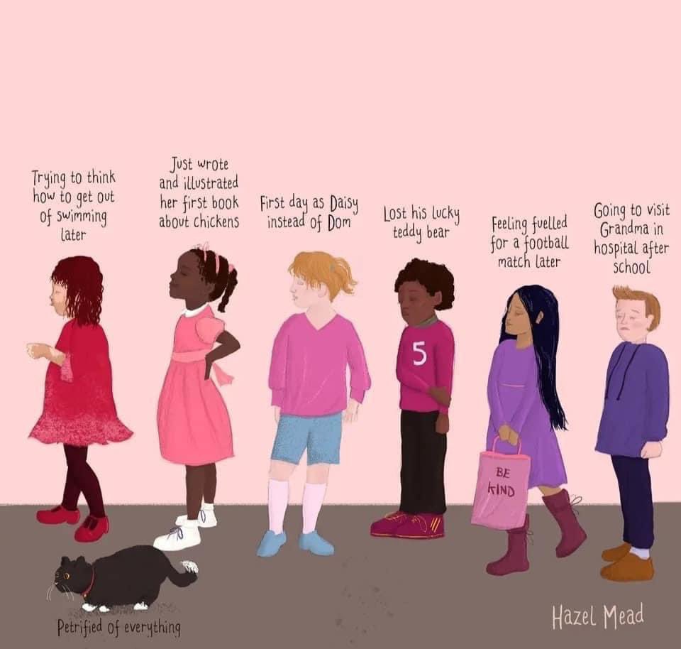 twinklresources's tweet photo. We absolutely love this illustration! It really sends out the important message that every child matters ❤️ 
📸: hazel.mead #everychildmatters https://t.co/Q2gOIm2Mga