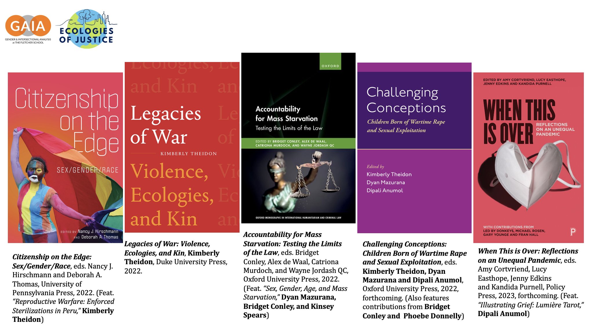 Gender Intersectional Analysis Gaia Fletcher Book Recs Here Are Some Recent And Upcoming Books That Feature Fletchergaia S Kimberlytheidon Dyanmazurana Bridgetkconley Kinspears Dipali17 And Phoebsg86 Fletcherschool