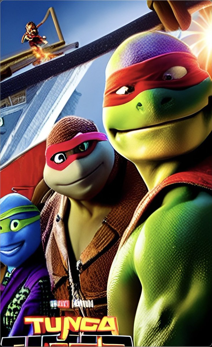 RejectTurtles's tweet image. Ralph here (yes Ralph) with his other Reject Turtle pals . 
🥴🐢🍕

#TeenageMutantRejectTurtles #TMRT #Cowablunder #TMNT #aiartgenerator #Cowabunga
