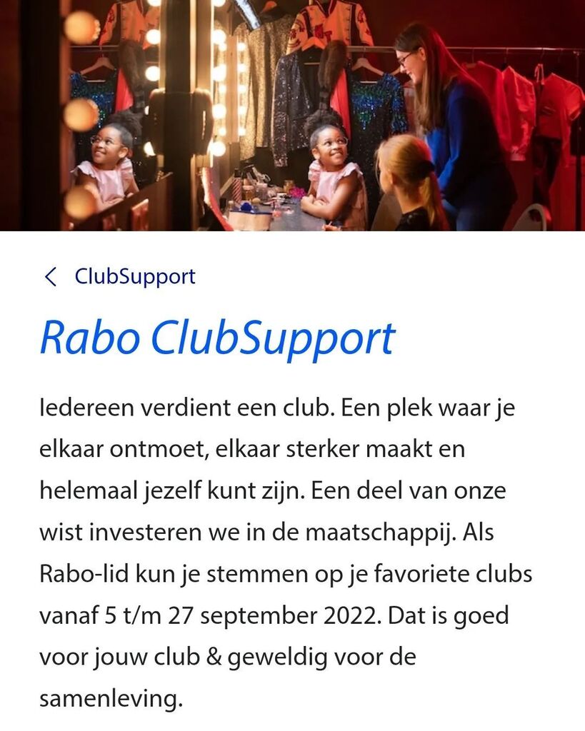 bcagathos's tweet photo. Stem nu op onze club via de Rabobank App en support je club! 
#linkinbio voor meer info https://t.co/mNaJhynNHk https://t.co/B9EQaxaQOH