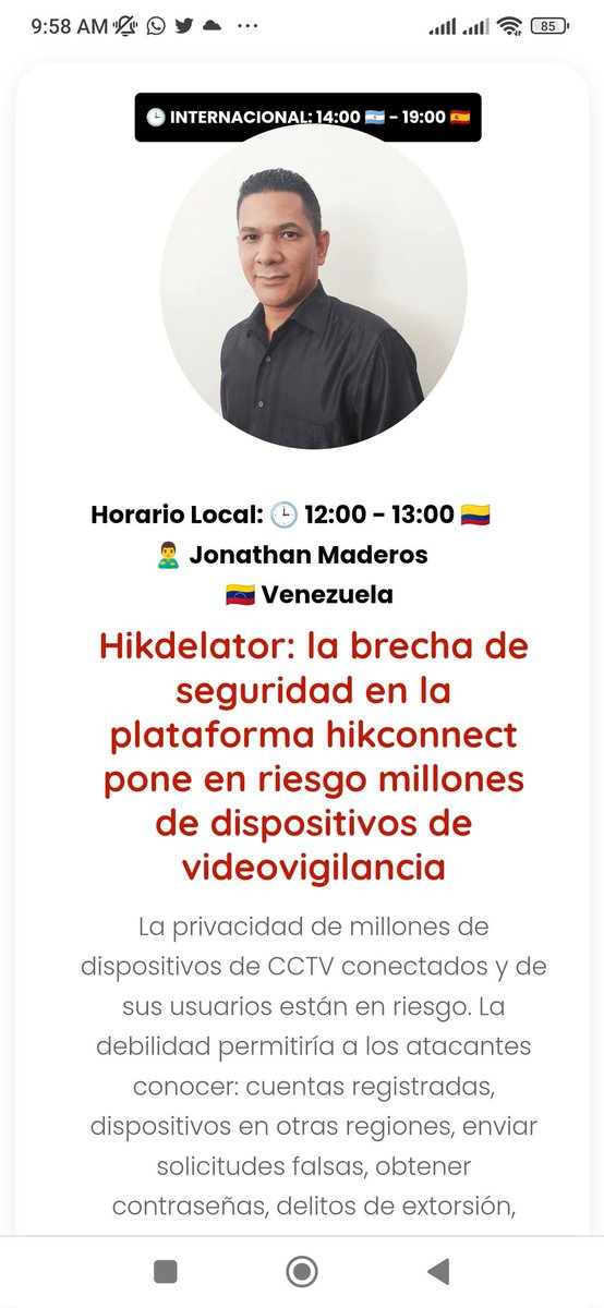 Jtmaderos's tweet photo. En minutos estaremos en la DragonJAR Security Conference... https://t.co/ubJslLCXHC https://t.co/hdurWLuA0R