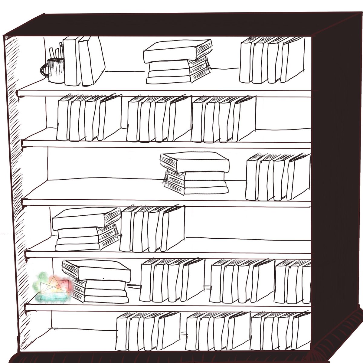 narrans7ending's tweet photo. I wish I were an artist. Here is my piddly scratching versus what I wish I could do. Thanks to @WOMBO there is a perfect #ai library here.
#artmash #notanartist #narrans #inspire #book #bookshelf #library #personallibrary #goals @Procreate #ArtistOnTwitter #WritingCommunity #fyp https://t.co/8EIDMi8He1