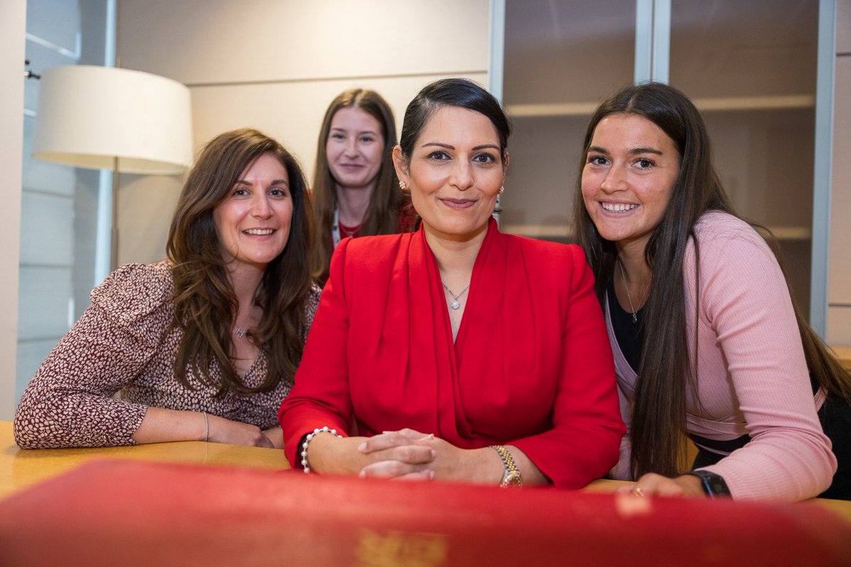 Priti Patel MP tweet media