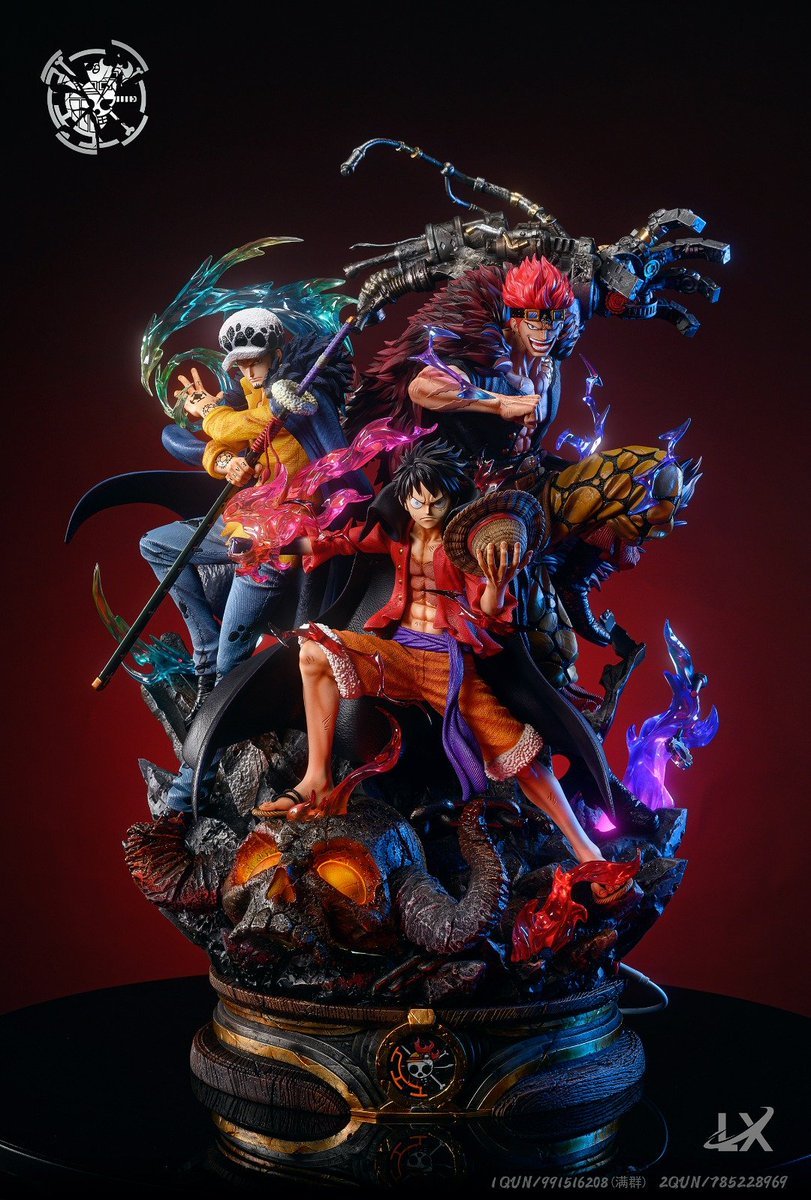0nePieceNews_'s tweet photo. Incroyable figurine One Piece du trio Luffy x Law x Kid 🔥 https://t.co/uJ3MuEybzn