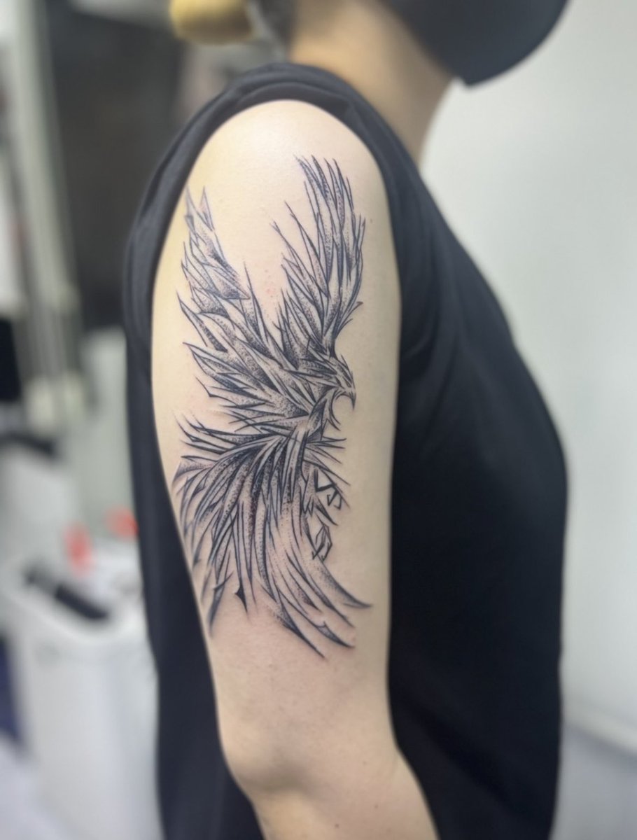 lunar_orbit2's tweet photo. #不死鳥🐥
#フェニックスともいう
work by @lunar_orbit 

#タトゥー #刺青
#tattoo #tattooed  
#洋彫り #和彫り #彫師 #刺青彫師
#タトゥー女子 
#ガールズタトゥー
#レタリングタトゥー
#tattooartists #tattoostudio #tattooshop
#girlstattoos #letteringtattoos
#coveruptattoos #touchuptattoo https://t.co/l0jrjpawLz