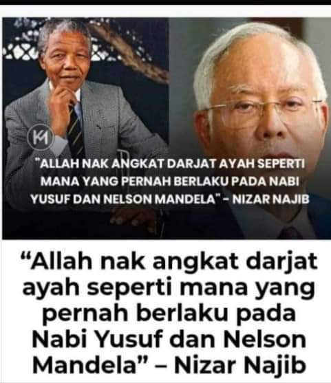 KlutzyKucing's tweet photo. Kejap Nelson Mandela.

Kejap Pablo Escobar.

Anak2 Najib mmg kelakar. https://t.co/HtPjahfLBX