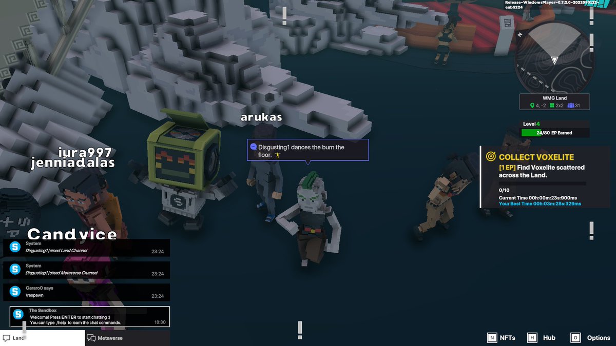 Disgust35302082's tweet photo. @TheSandboxGame @warnermusic I just participated in the #SandboxAlphaS3Giveaway for a chance to win 500 SAND! Found Spinnin Record’s Rog3r, check out my screenshot below!
👇 https://t.co/j0W4x9uWih