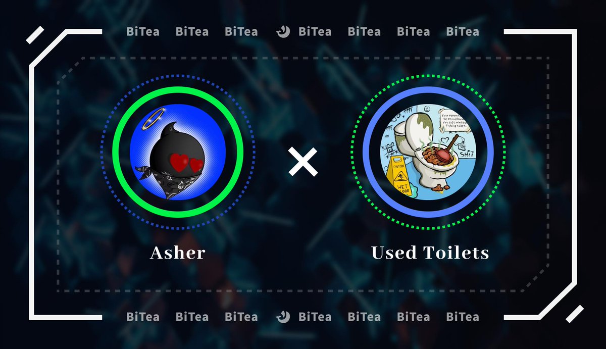 Asher_0210's tweet photo. 🧘 Used Toilets  x  Asher's Club 🧘

🎁  5 x  WL  Giveaway 🎁 

To enter:
1️⃣ Follow 
@usedtoiletswtf

 &amp; 
@Asher_0210

@BiTea_one

2️⃣ RT 🔁 &amp; Like ❤️

3⃣Tag 3 NFT Friends

 Winners will be announced in 24 hours ⌚
#NFTGiveaways #NFTProjects #FreeMint #NFTCommunity https://t.co/yZG5tsdc7x