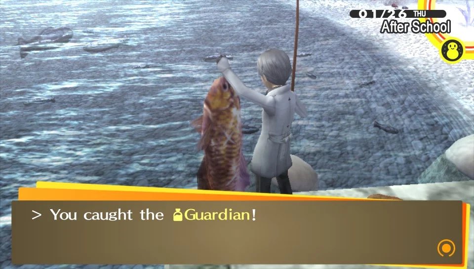 WhereisNaoto's tweet photo. THE #1 BEST P4 CHARACTER 30 VOTES (33.3%) IS THE FISH YOU CAN CATCH!!!!!!! https://t.co/qAgJHlyqrT