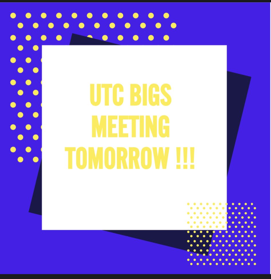 UTCBigs tweet picture