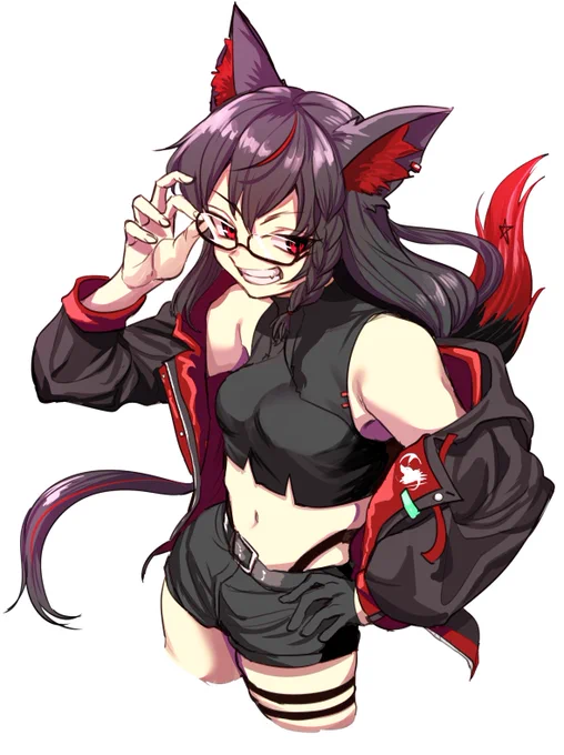 おめでと～～～～!!!!#黒上フブキ生誕祭#絵フブキ 