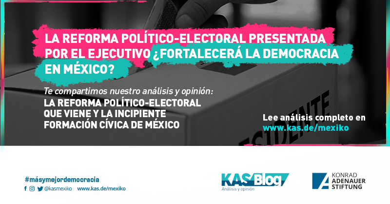 kasmexiko's tweet photo. La iniciativa de reforma político-electoral propone modificar las atribuciones del órgano electoral en México. La razón de fondo “abaratar la democracia”.
#KASBlog✍🏼 Te compartimos el análisis de nuestra colega Natalia Arriaga. 📲 Leer aquí: https://t.co/SpUAlRlBcg
#Comparte https://t.co/DwBohjIlF4