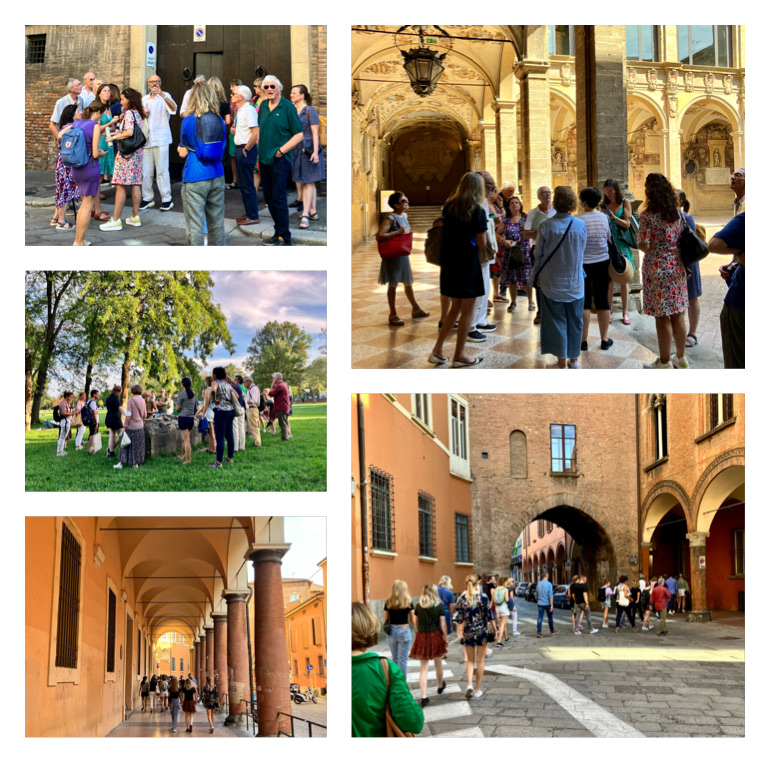 ItalRosa is in #Bologna bij <a href="/culturaitaliana/">Cultura Italiana</a> voor een studieweek vol plezier.
Hier een kleine impressie van een deel van het plezier op dag 1: una passeggiata in centro.
 #ItalRosaBologna #ItalRosa25anni