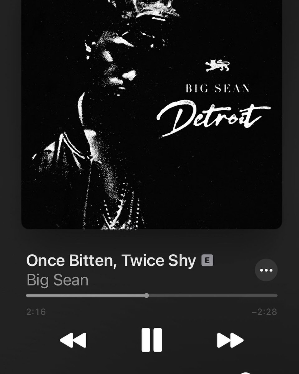 M3RgE's tweet photo. 10 year anniversary 🏆
@bigsean 
#detroitmixtape 
#16. Once Bitten , Twice Shy 

Co produced by Me https://t.co/h8vnhyt8MY