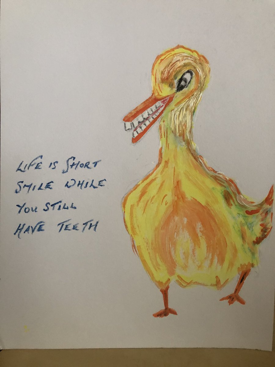 p_ssed's tweet photo. Here’s another duck! #ducks #paintings #acrylic https://t.co/fRzqkMpH0O