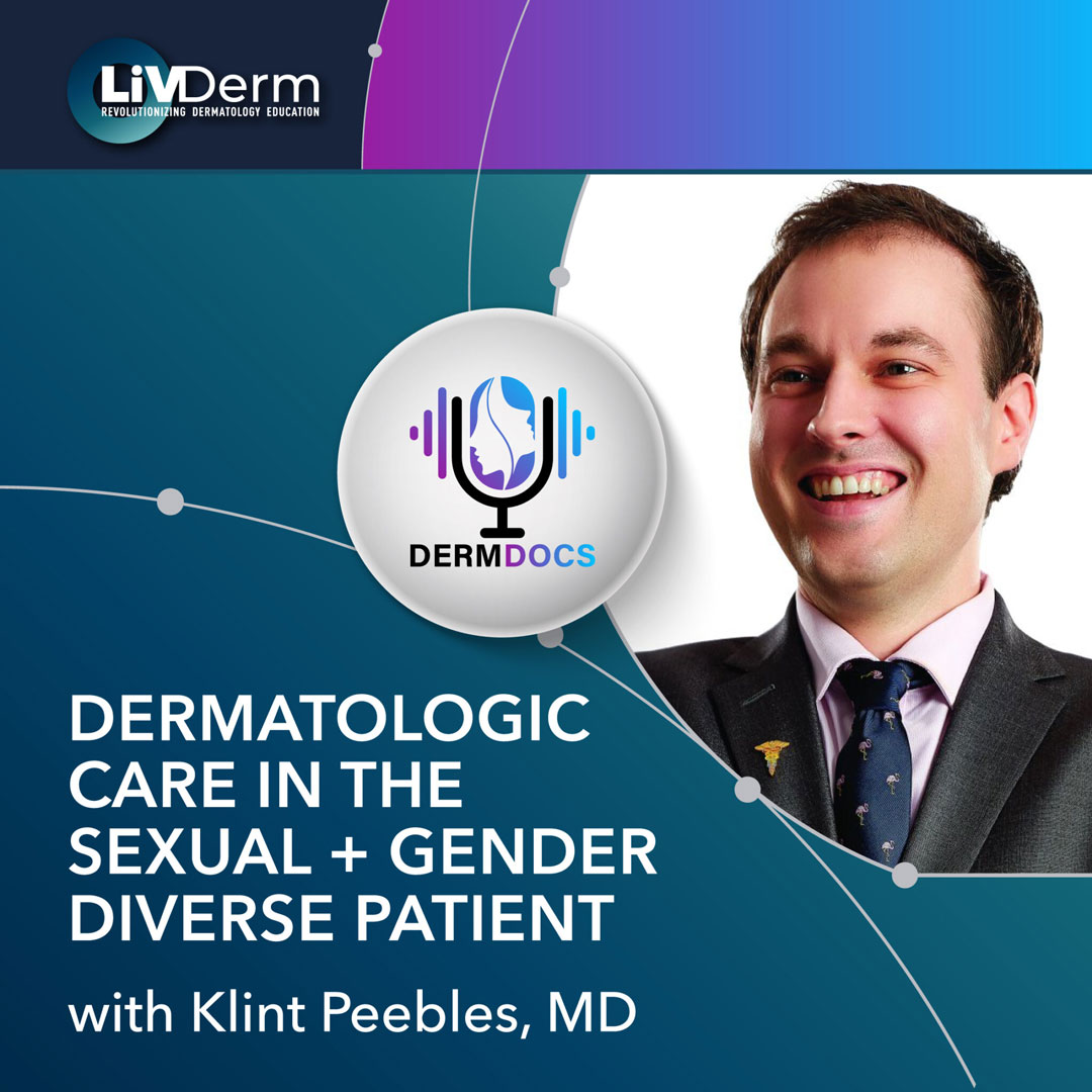 SBS_Derm's tweet photo. Listen to chair of LiVDerm's Sexual and Gender Diverse Dermatology Summit, @DrKlintPeebles !
🎧 Listen to the latest #DermDocs podcast 👉 https://t.co/aLxwqTt5Nv
&
🔗 Don't forget to sign up for the #SGDSummit this October 👉 https://t.co/gL6wxzua7s
#LiVDerm #DermDocs #SGD https://t.co/TQcFyFwPy0