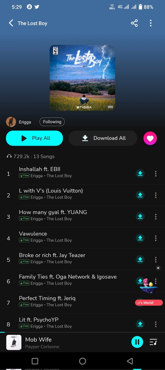 mevpromotionss's tweet image. If @PayperCorleone #flytalkonly and @erigganewmoney #thelostboy nor get nominated for best rap album next year then @The_Headies will hear from us