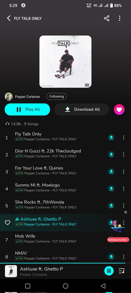 mevpromotionss's tweet image. If @PayperCorleone #flytalkonly and @erigganewmoney #thelostboy nor get nominated for best rap album next year then @The_Headies will hear from us