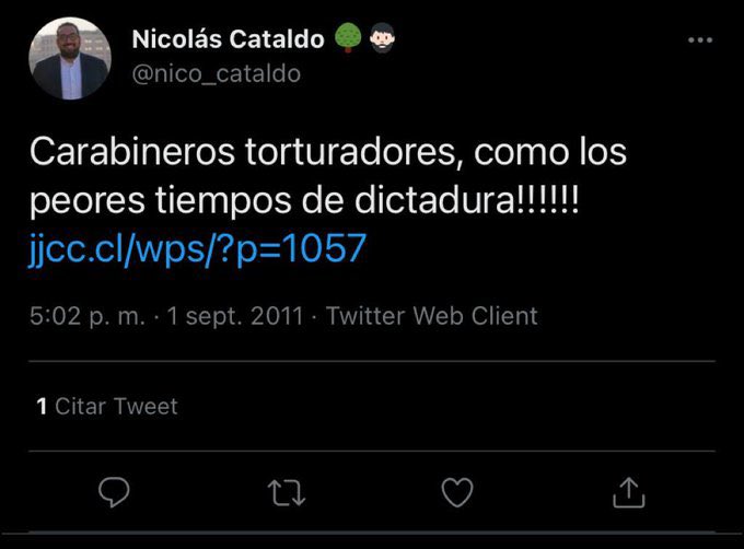 rodolfocarter's tweet photo. Chile no resiste esta incompetencia y explicaciones absurdas. Después del categórico mensaje en las urnas, el Gobierno nombra a un PC ultra en Subsecretaría del Interior. Pdte @gabrielboric corrija a tiempo lo de @nico_cataldo o hágase exclusivo responsable de las consecuencias. https://t.co/7TynBbm7BK