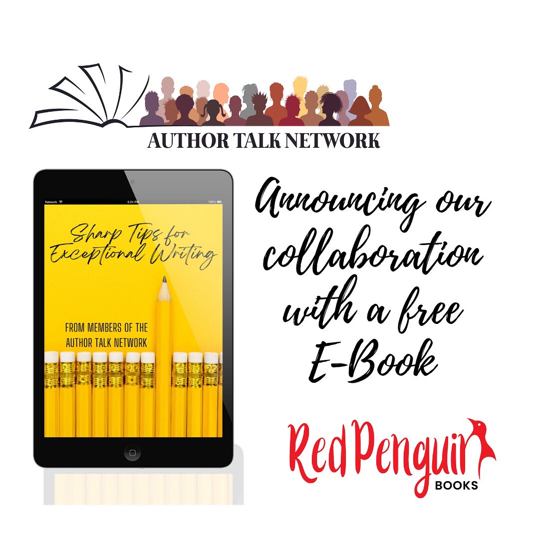 CDAngeloAuthor's tweet photo. The Author Talk Network (ATN) and Red Penguin Books collaborated on this FREE eBook to help writers succeed and yours truly is part of it! With nearly 100 tips from 15 accomplished authors, you want to make sure to grab this book now.
https://t.co/MNaW1ddhFb
#CDAngeloAuthor https://t.co/pSaEMQPUzc