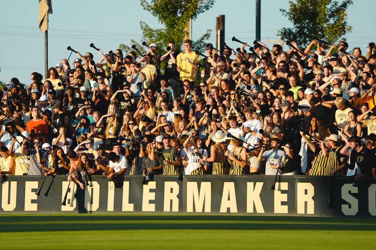 PurdueSoccer's tweet photo. Let's rock Folk Field again! 🗣️

📅 Thursday, September 8
🆚 #9 Notre Dame
🏟 Folk Field 🏡
🕖 7 pm ET
🆓 Free Admission

#BoilerUp 🚂⚽️ https://t.co/54jZdOUAYD