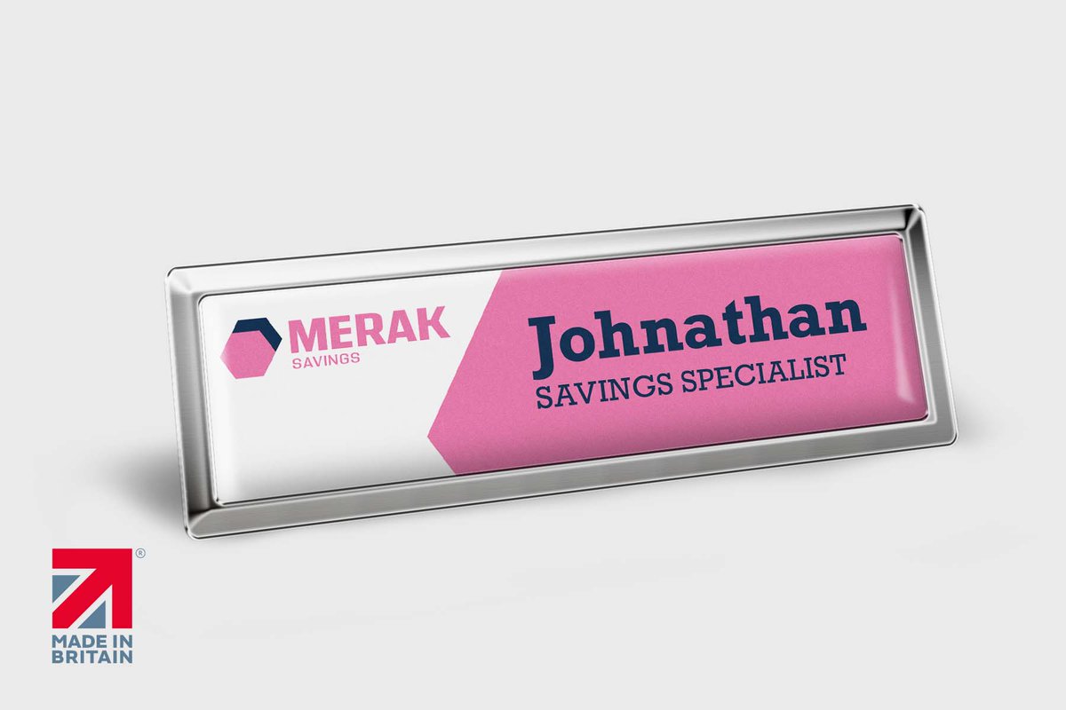 Name badges are our speciality!
 
Choose from scratch resistant laminated or resin dome finishes that offer your client premium quality at a great price.

💻 dectek.co.uk
☎️ 01443 841 840
 
#DecTek
#TheDecTekDifference
#UnleashYourCreative
#Badge