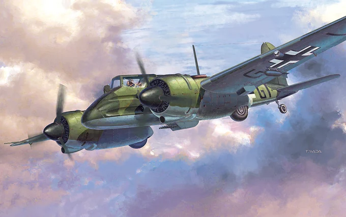 #飛行機左斜め下選手権Henshcel Hs 129 
