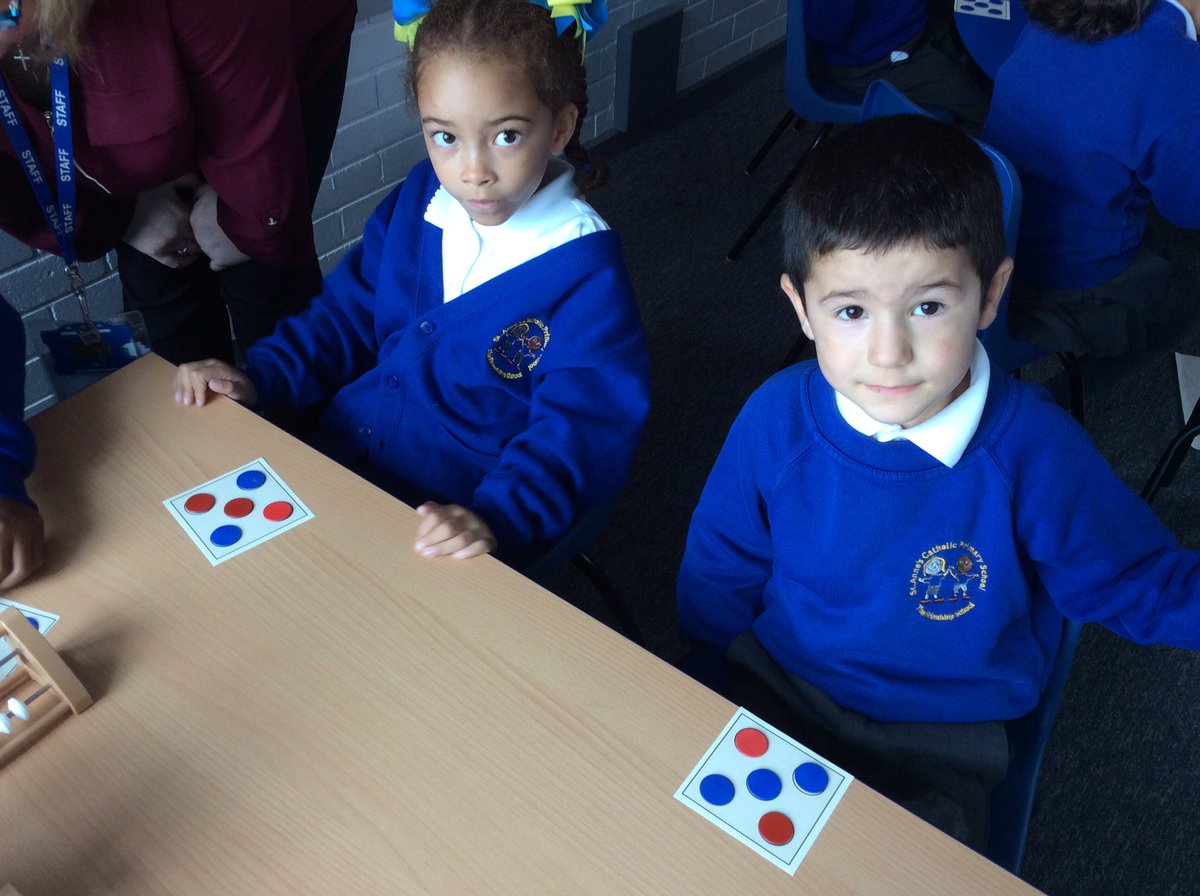 EYFS2stannes's tweet photo. Well done Year 1 on a fantastic maths lesson this morning using Rekenrek’s, double sided counters and stem sentences to explore 5! https://t.co/INlDMdIQ8O