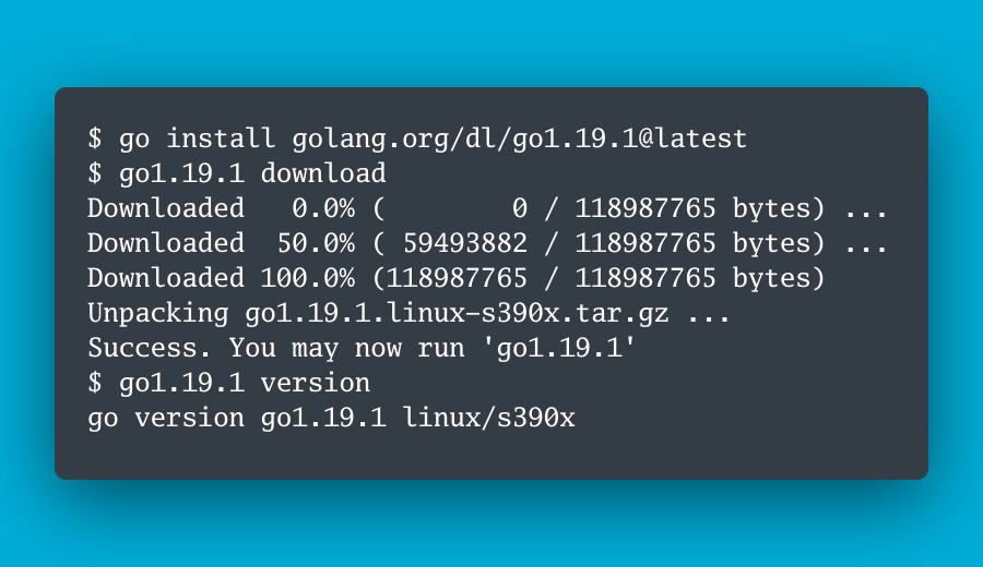 🎊 Go 1.19.1 and 1.18.6 are released! 🔐 Security: Includes security fixes for net/http (CVE-2022-27664) and net/url (CVE-2022-32190). 🗣 Announcement: groups.google.com/g/golang-annou… ⬇️ Download: go.dev/dl/#go1.19.1 #golang