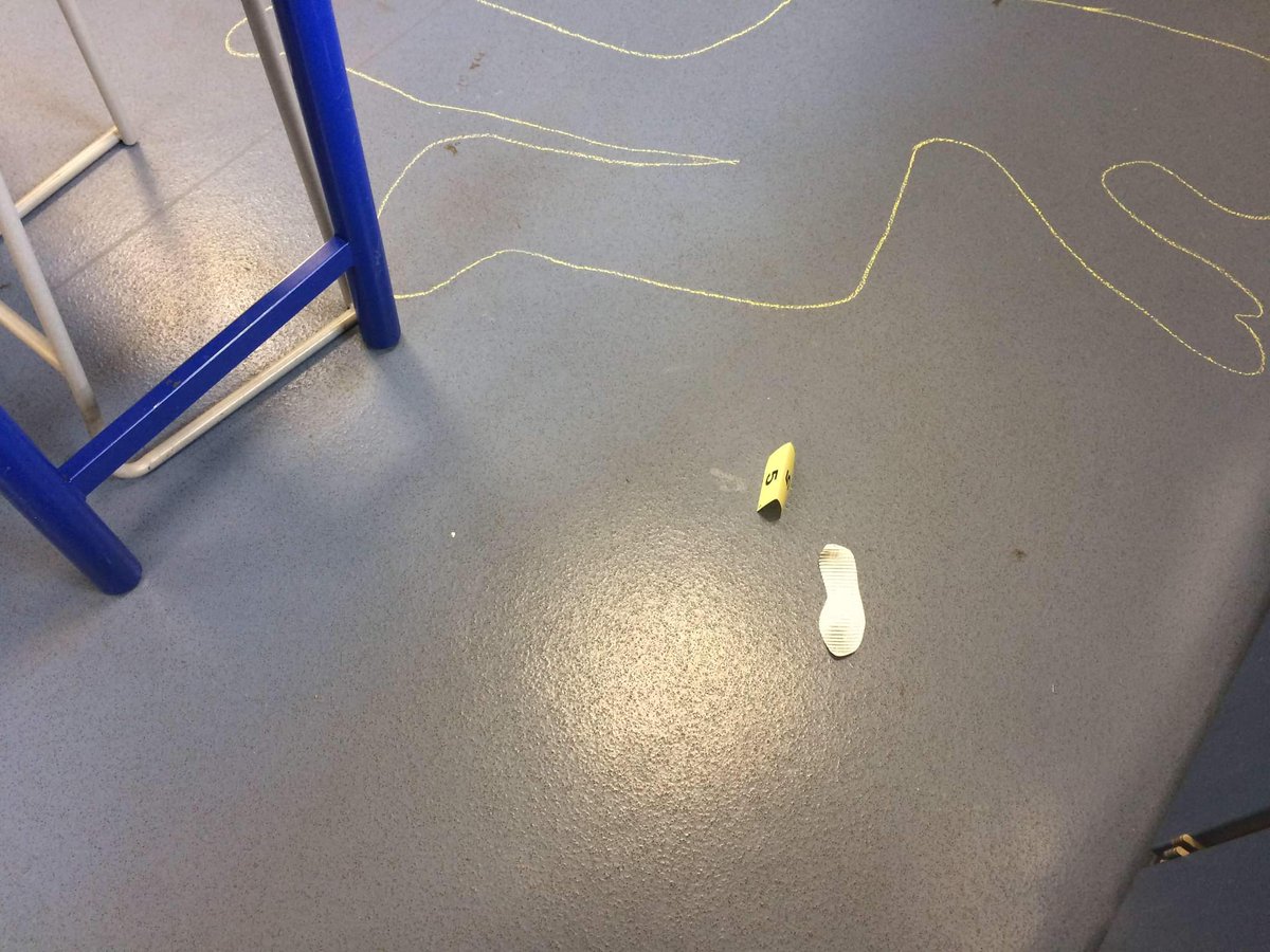 ClywedogScience's tweet photo. Year 8 have started working on their CREST award already, solving a crime in Miss D's lab. Let's hope there are some fingerprints to find and they can figure out the best way to lift them! https://t.co/6DStXjGArR