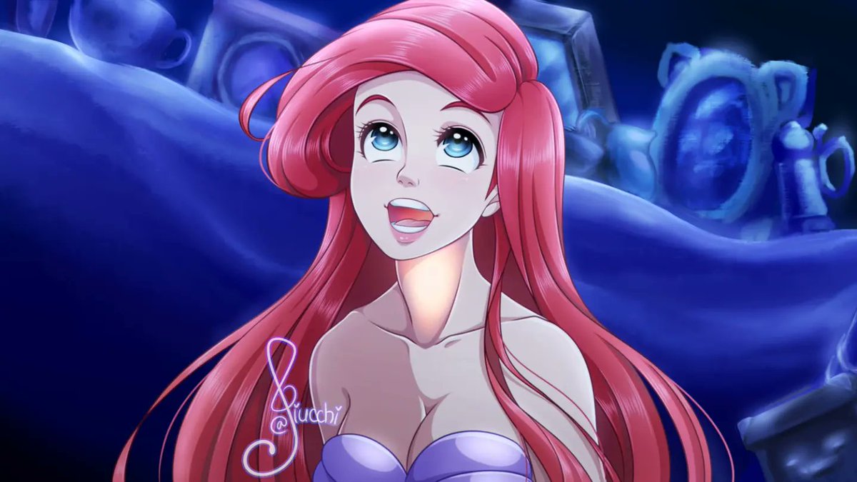 giugiucchi's tweet photo. #Disney #Princess #DisneyPrincess #TheLittleMermaid #Ariel #Commission #UltimatePrincessCelebration 🧜🏻‍♀️🎶👑✨ https://t.co/fLRqPO31fm