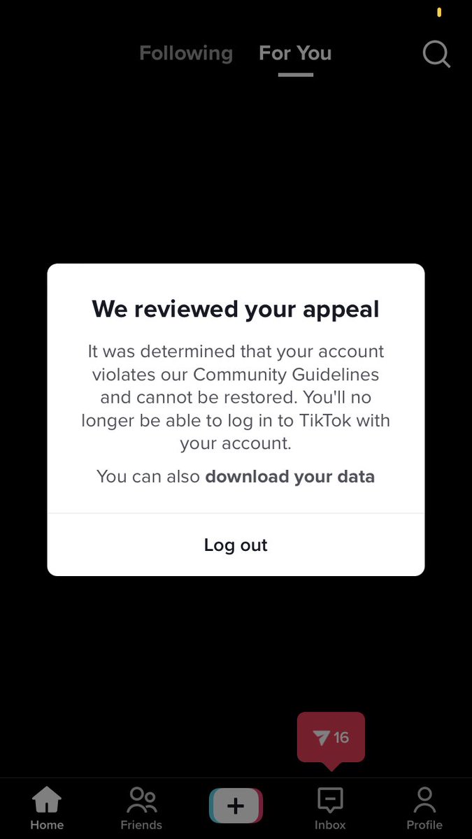 eszkert's tweet photo. I love companies like @tiktok_us that ban their users for using empowering language :) next time I want to express my identity I will go to a platform with a moderation team that isn’t half-robot half-braindead. #TikTok #canceltiktok https://t.co/SmG0SrF9XD