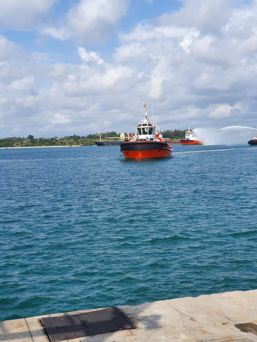 We are proud to collaborate with great organizations like KPA to attain their highest potential through bridging infrastructural gaps. The unveiling of the MV Pate tugboat today is a momentous occasion and an indication of more incredible things to come. #ItCanBe