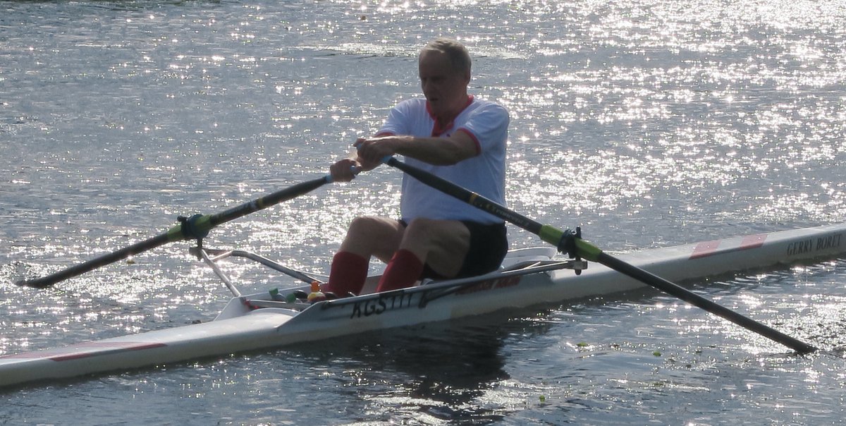 This Saturday will be the 8th KGS Sponsored Row for Roger Grubb (age 83¾). His first, in the 1980s, was in a Dads’ eight including John Cracknell, father of KGS alumnus/Olympic gold <a href="/jamescracknell/">James Cracknell</a>. Will anyone rowing the 70k this time still be rowing it in the 2060s? <a href="/kgs_rowing/">Rowing | Kingston Grammar School</a>