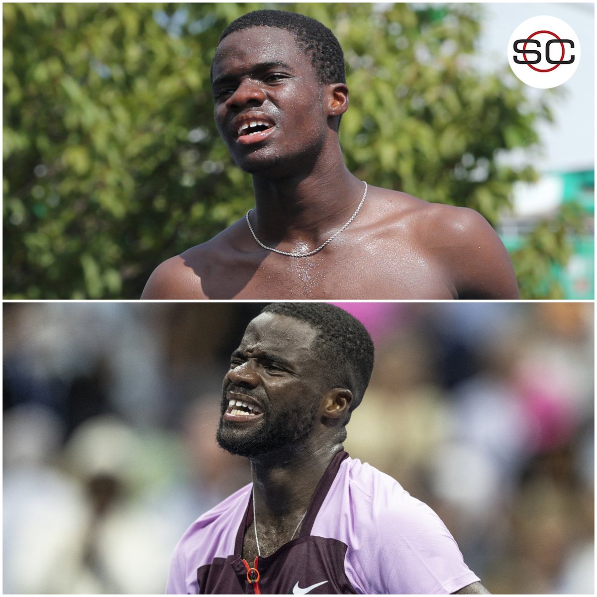 SportsCenter_nt's tweet photo. La historia de superación de Tiafoe... 👏🇺🇸

🙏 Sus padres son refugiados

😲 Dormía en mesas plegables en la oficina del Junior Tennis Champions Center, lugar donde su padre trabajaba

👀 Vestía camisetas usadas y raquetas descartadas

Historia completa 👉https://t.co/3bKUFNME2T https://t.co/aCQ1JEaleo