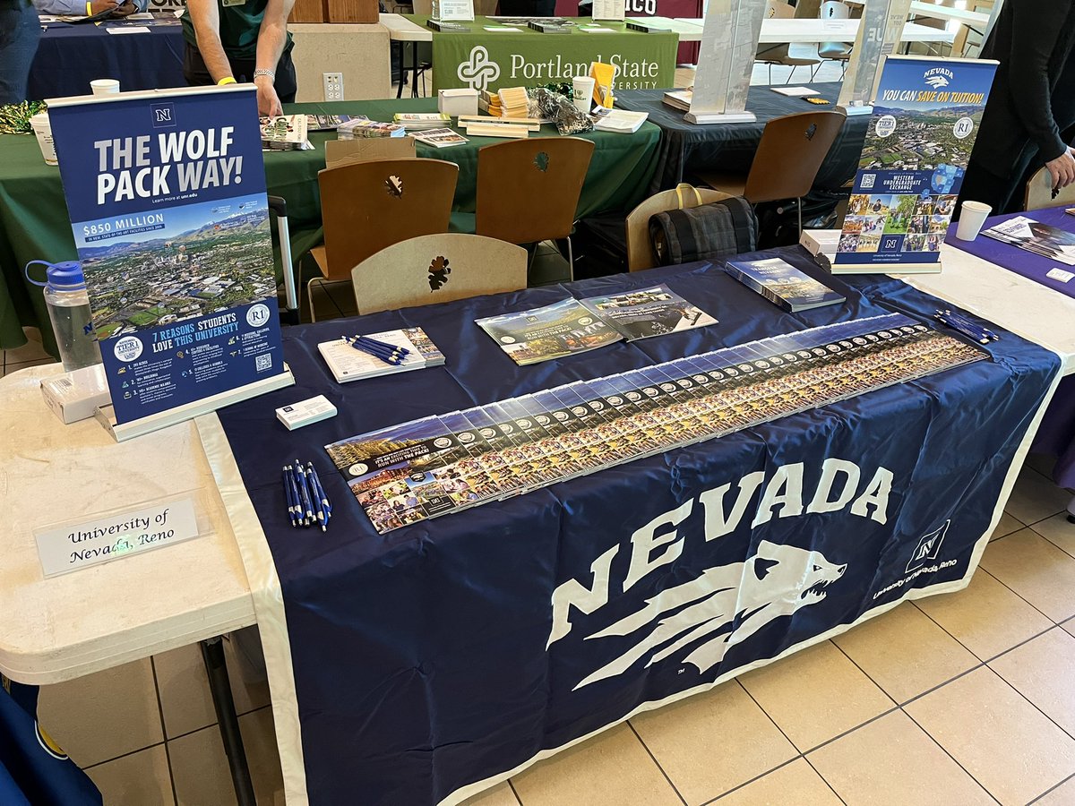 Feels good to be back on the road talking to north bay students here at <a href="/SantaRosaJC/">Santa Rosa Junior College</a>.

Stop by so we can talk about the Tier 1, R1, flagship near Lake Tahoe that costs less than in-state tuition at a UC!