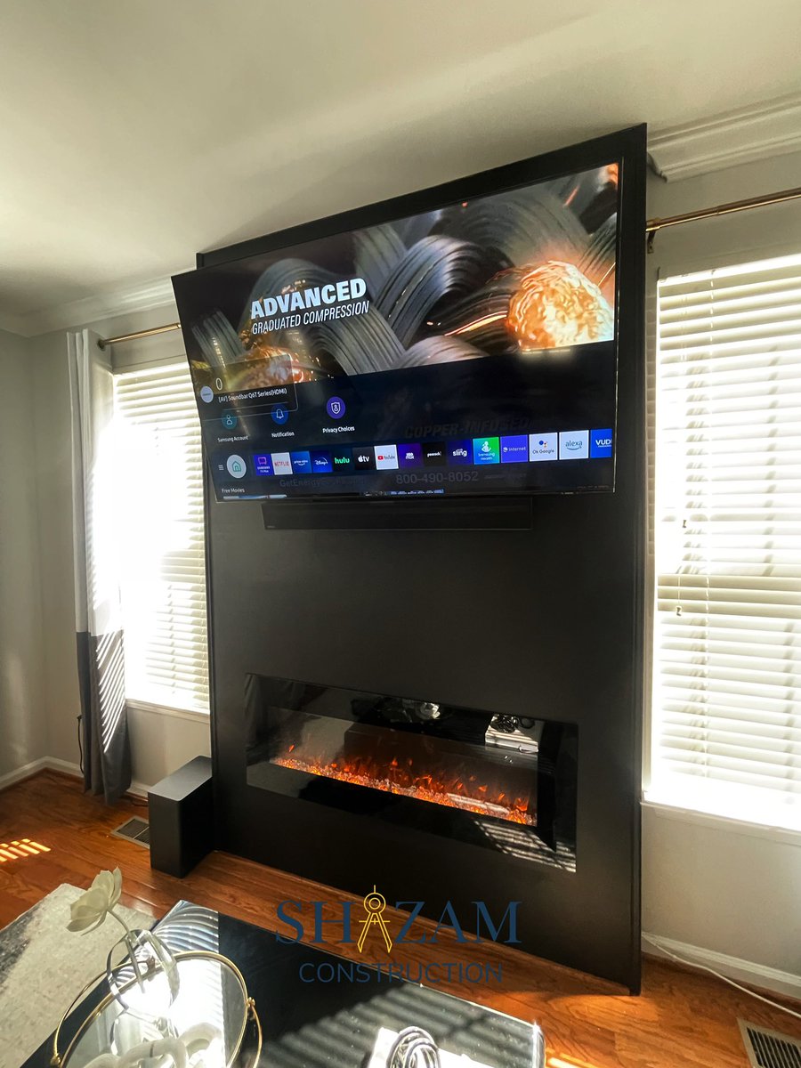 ShazamConstruct's tweet photo. I don’t know who need to te hear this but It’s time to put that expensive tv in the air🚨

Look no further than us when it comes to creating personalized, custom TV MOUNTS

ANY SIZE
ANY LOCATION 
100% satisfaction guaranteed 

Send us a message to schedule a free quote! https://t.co/boCr3sdoJy