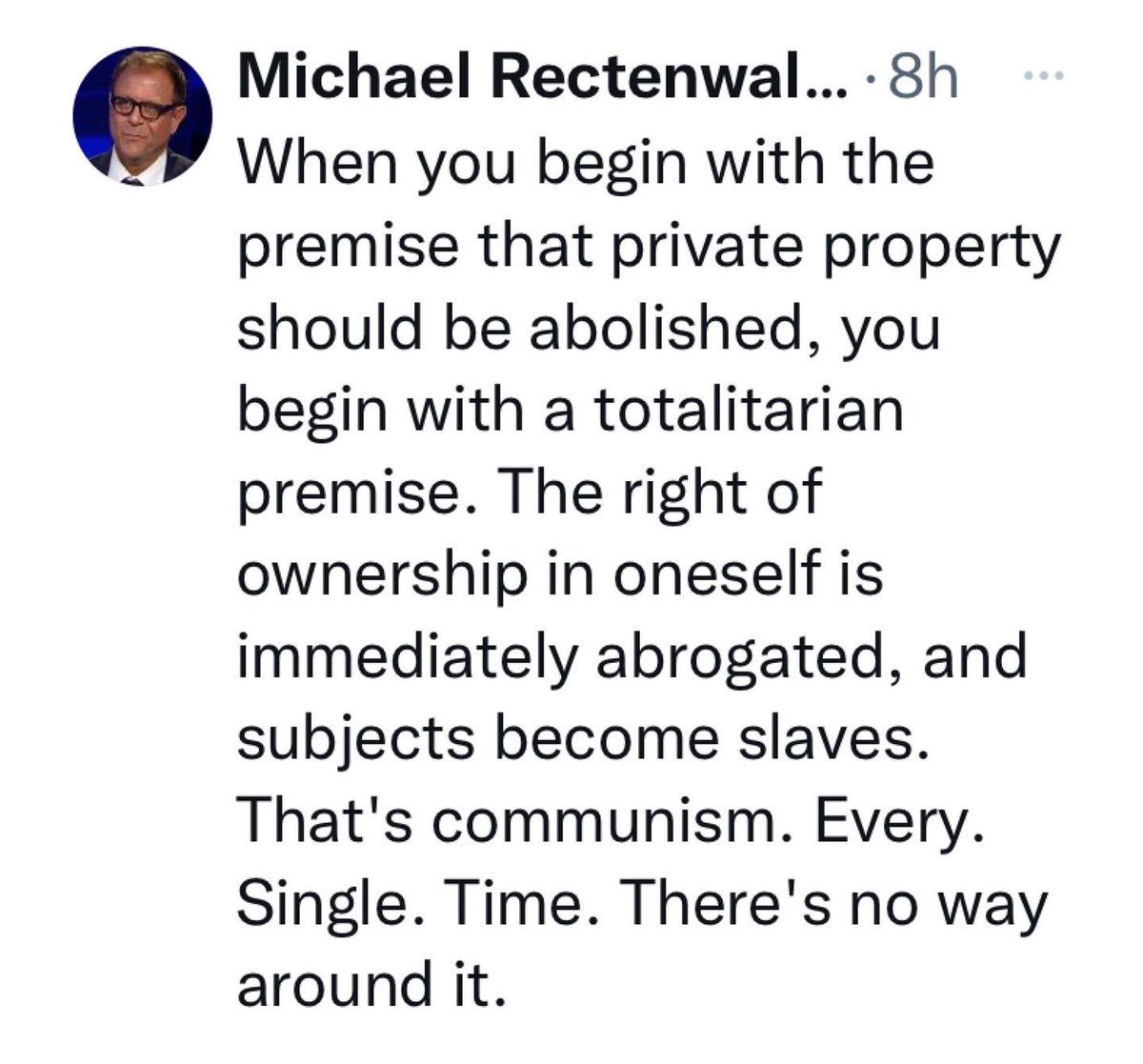 MichaelGreen77's tweet photo. #MichaelRectenwald! Quite wise, and quite on target regarding Nazi Klaus and the WEF devilish agenda… https://t.co/I675bx4YkB