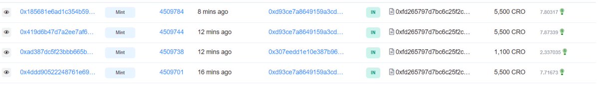 cro_hogs's tweet photo. ⚠️WHALEALERT⚠️

We have a new #crohog 🐳 
in our circle ‼️🐗

this person just mints 30 NFTs in a short period‼️🚀🚀

Thank you for your trust and support &amp; welcome in the #hogfam https://t.co/Fk5vTcoSYi