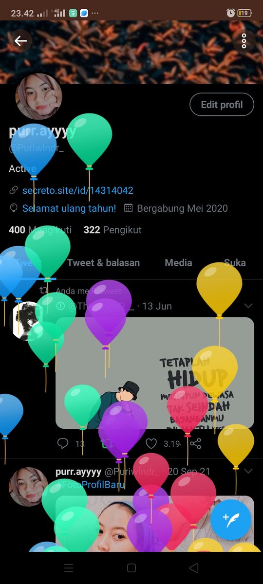 Puriwlndr_'s tweet photo. Gemes bgt balonnya hihi https://t.co/2Fnjbq70I5