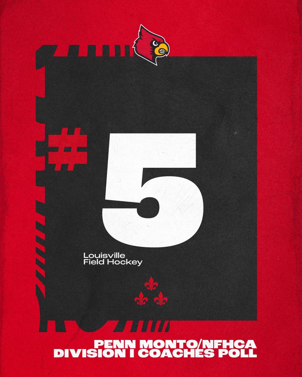 LouisvilleFH's tweet photo. Up to No. 5️⃣

#GoCards https://t.co/rR4l5qGtkI
